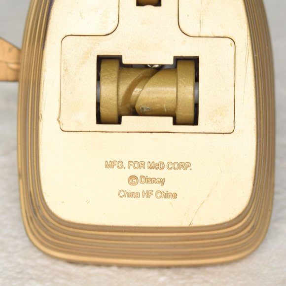 Vintage Disney Little Mermaid Gold McD's Happy Meal Toy Prince Eric Flounder Lot - Picture 8 of 13